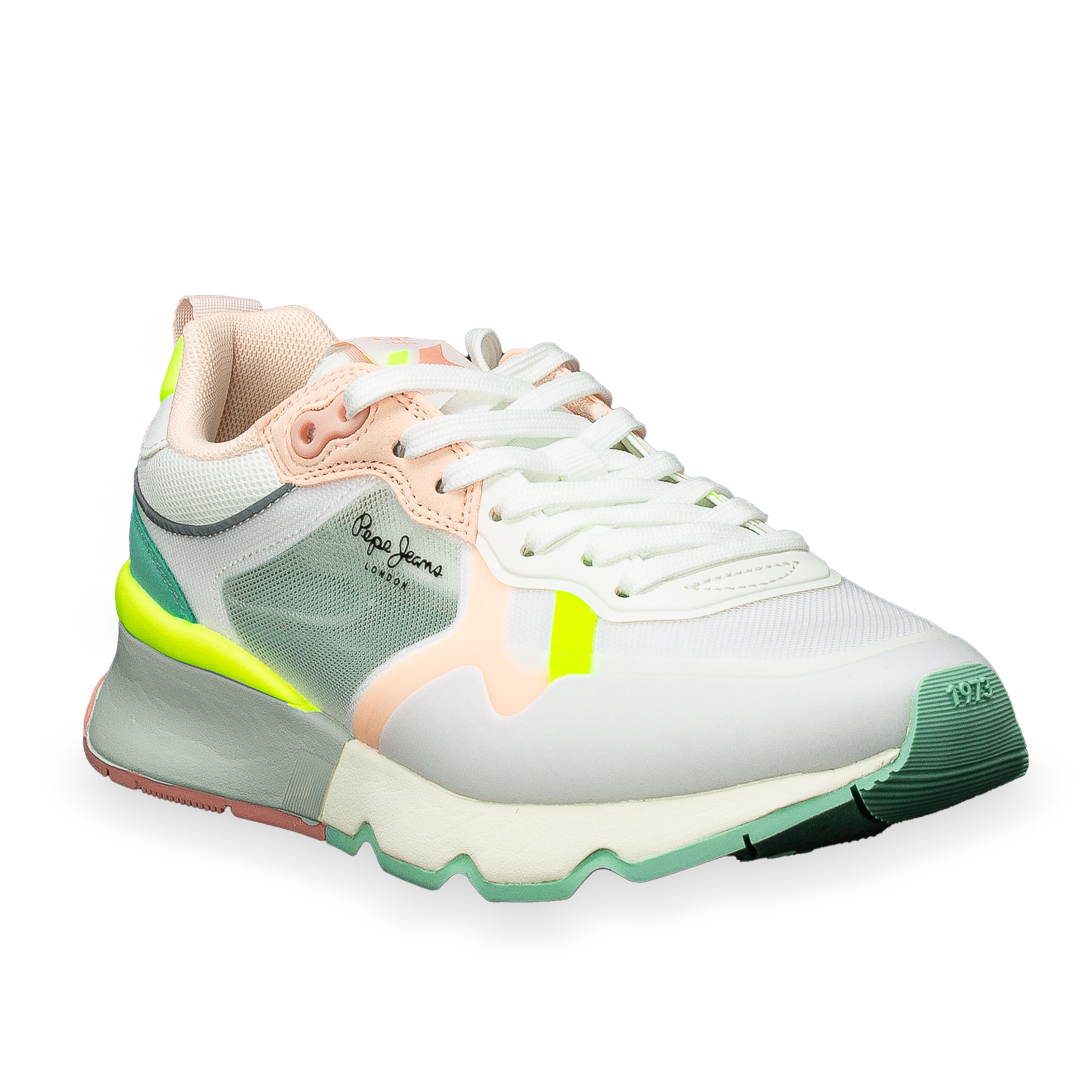 Pepe Jeans Sneakers Basse Outlet Bianco_Rosa d12326431457026127_pls31457