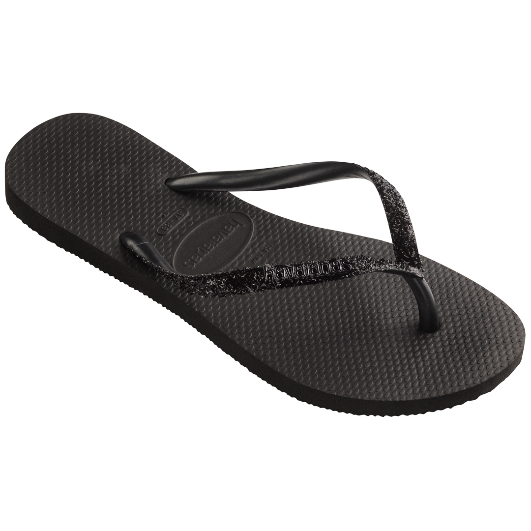 Havaianas Infradito Flip Flop Donna Nero_Grigio d123656slimgli009225_slim-glitter