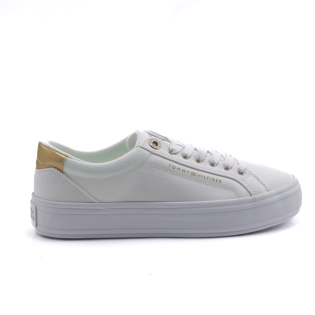 Tommy Hilfiger Sneakers Basse Donna Bianco d124162fw07682004002_fw07682-essential
