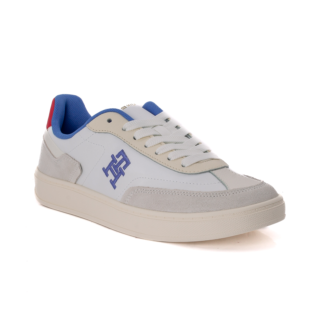 Tommy Hilfiger Sneakers Basse Donna Bianco_Azzurro d124162fw07889001066_fw07889-court-sneakers