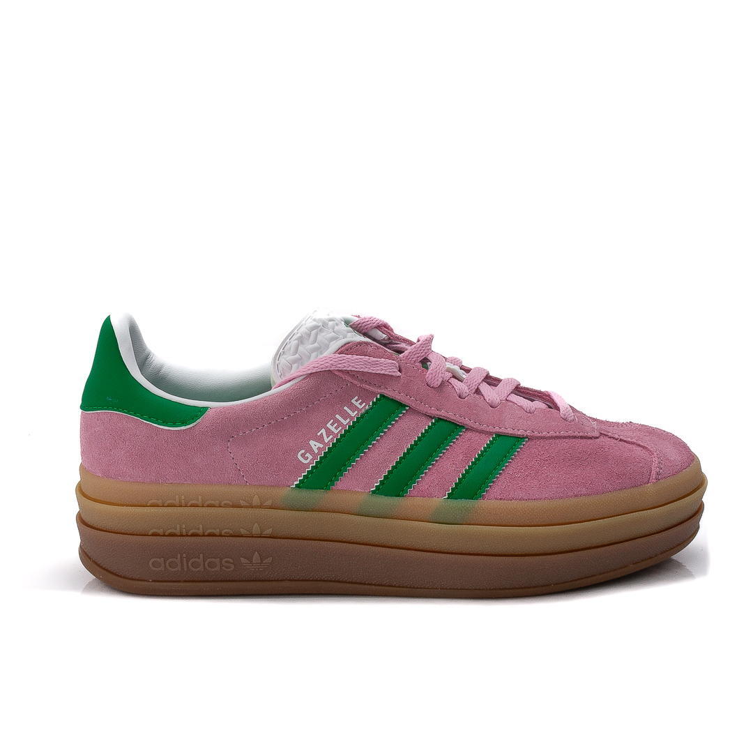 Adidas Sneakers Basse Donna Rosa_Verde d124912gazebol002676_gazelle-bold-ie0420