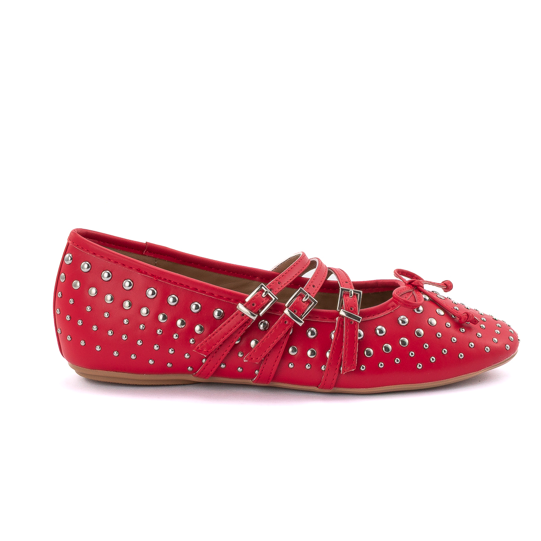 EKP Ballerine Donna Rosso d1253273921k001010_3921k-parigi