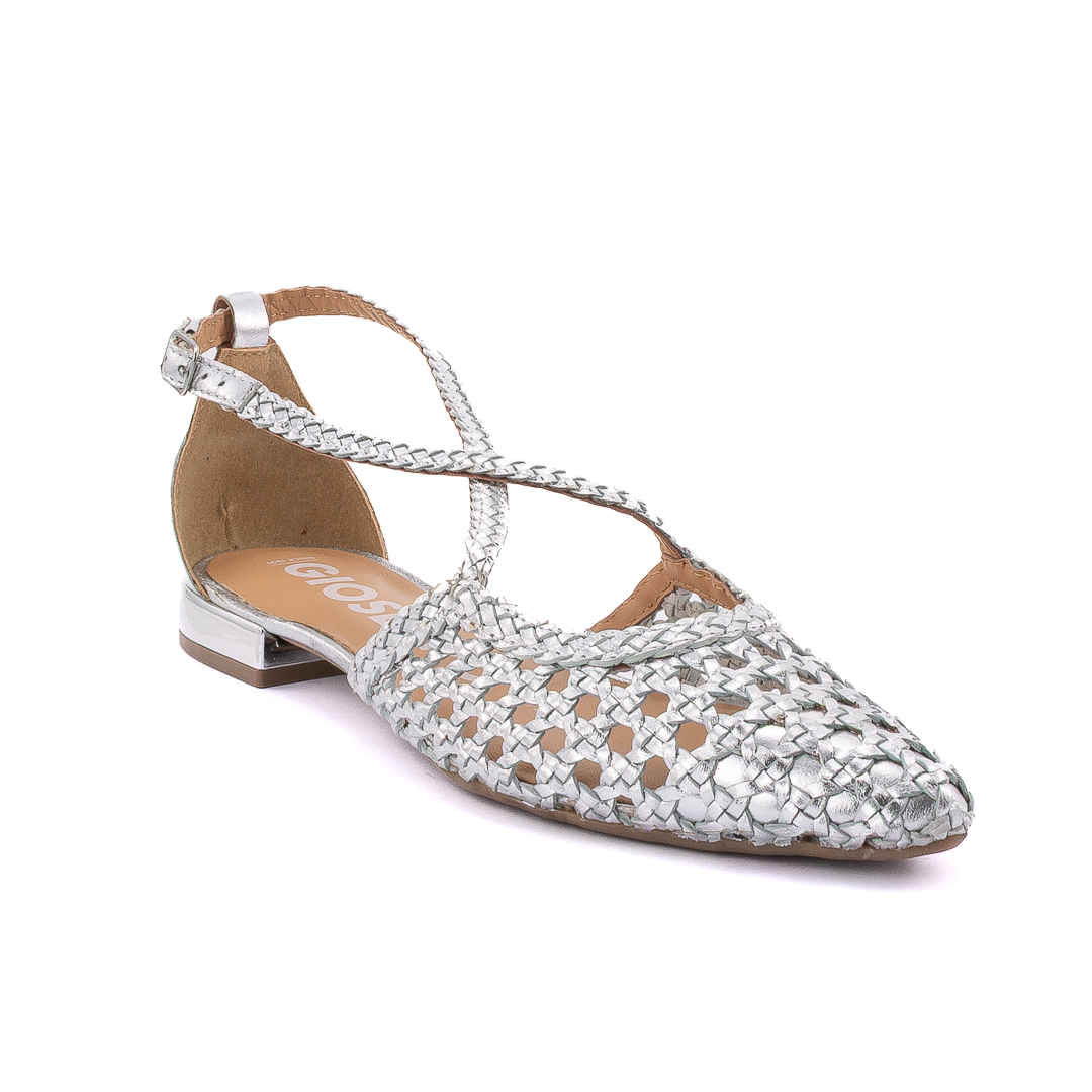 Gioseppo Chanel Slingback Donna Argento d12550971180019011_leskovic-71180