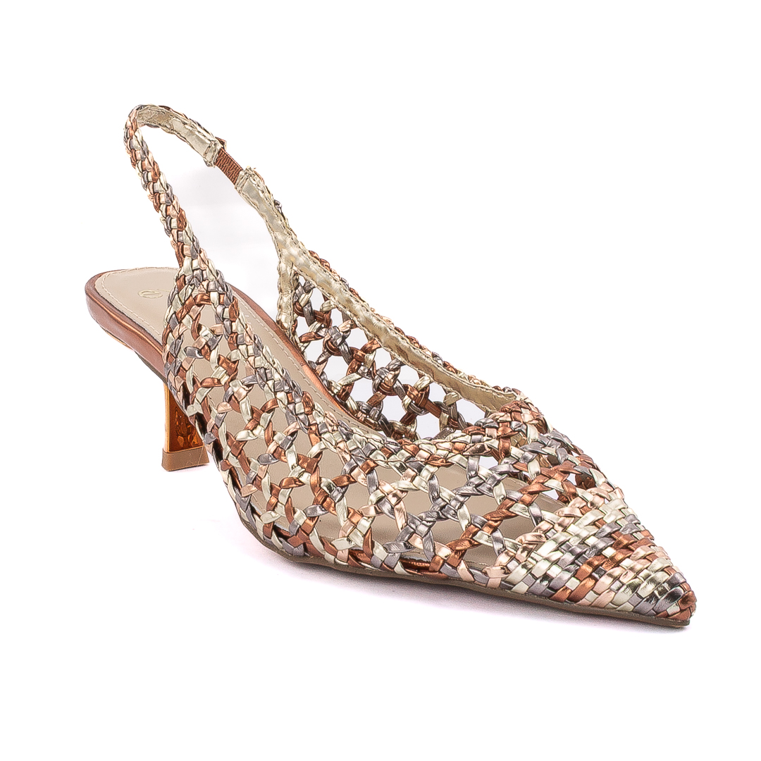 Exè Chanel Slingback Donna Oro_Bronzo d125693sele851213235_selena-851