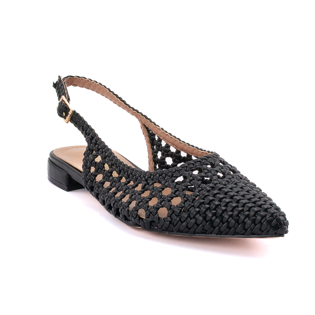 Kharisma Chanel Slingback Donna Nero d1257069044213001_9044