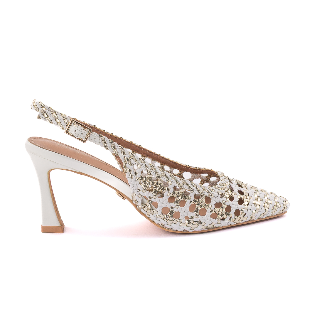 Kharisma Chanel Slingback Donna Bianco_Platino d1257069155213610_9155