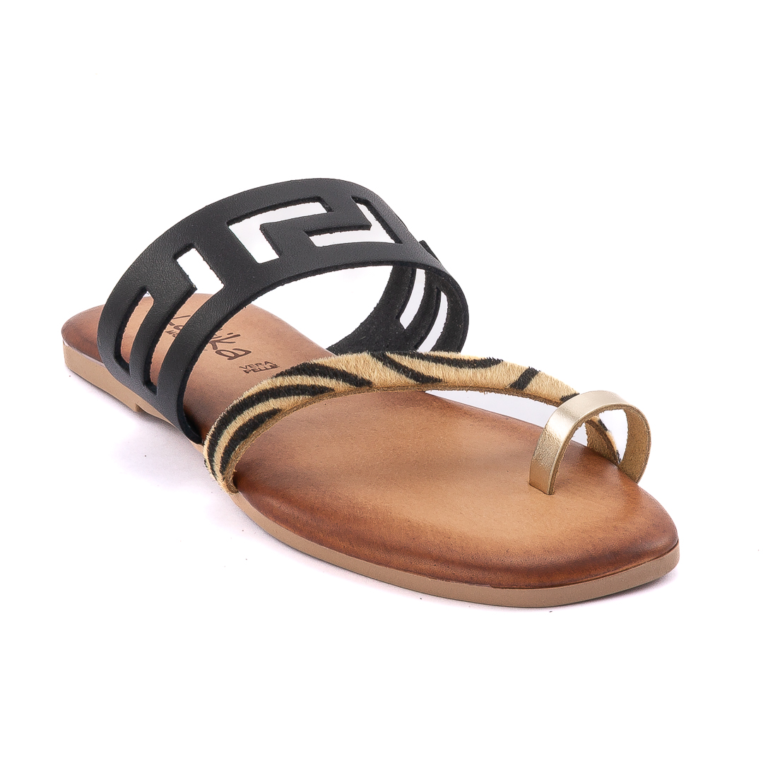 Latika Ciabatte Donna Nero_Marrone d1257451057430001226_1057/430
