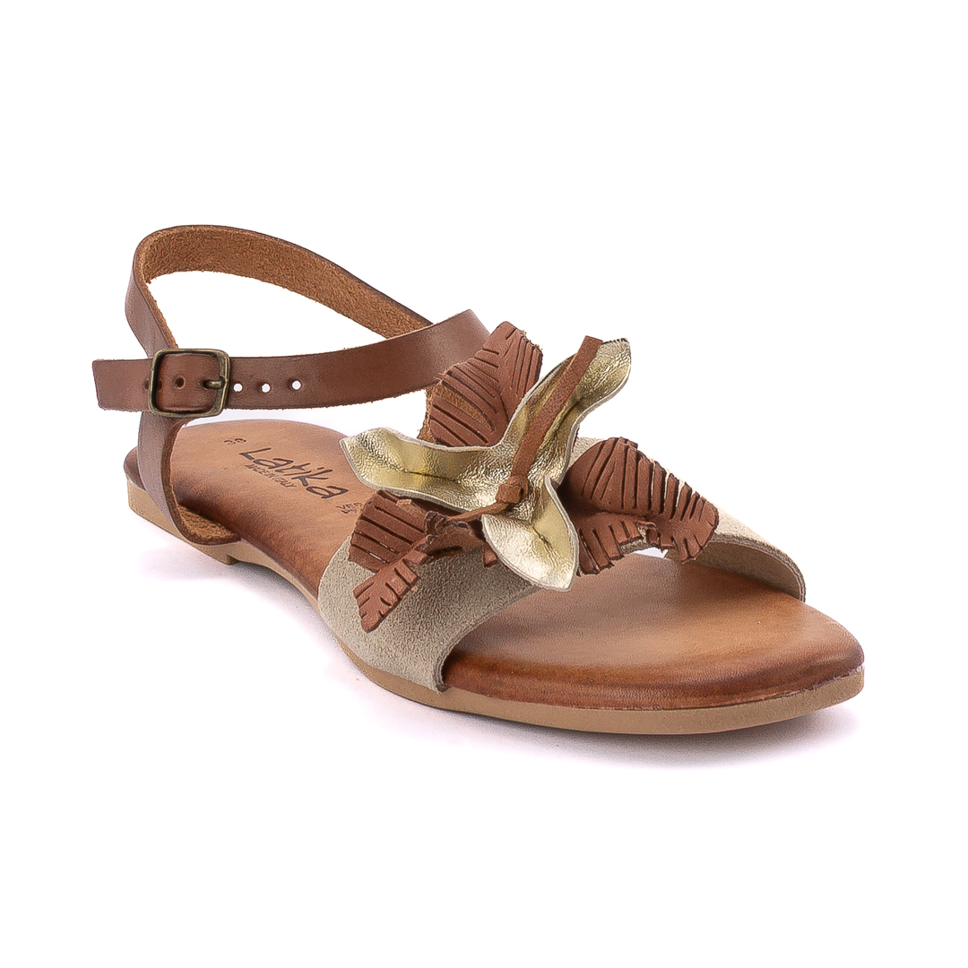 Latika Sandali Bassi Donna Cuoio_Beige d1257451065430057447_1065/430
