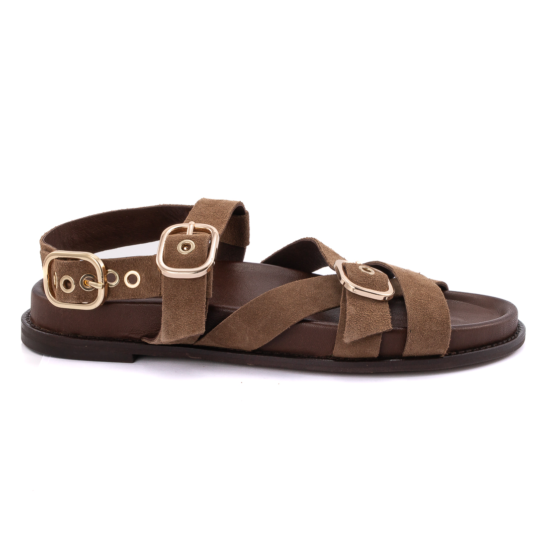 Inuovo Sandali Bassi Donna Marrone d125847d51006002004_d51006
