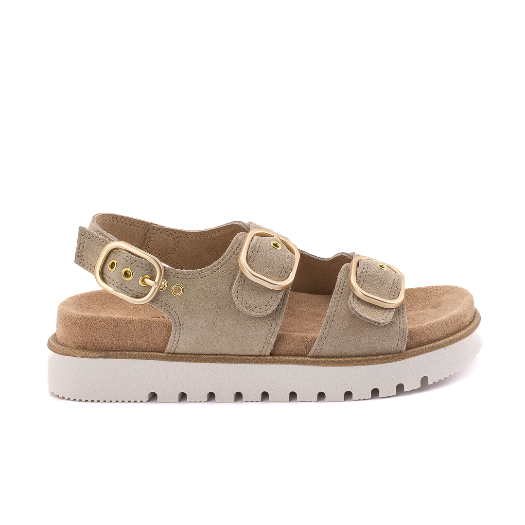 Inuovo Sandali Zeppa Donna Beige d125847d53026002003_d53026