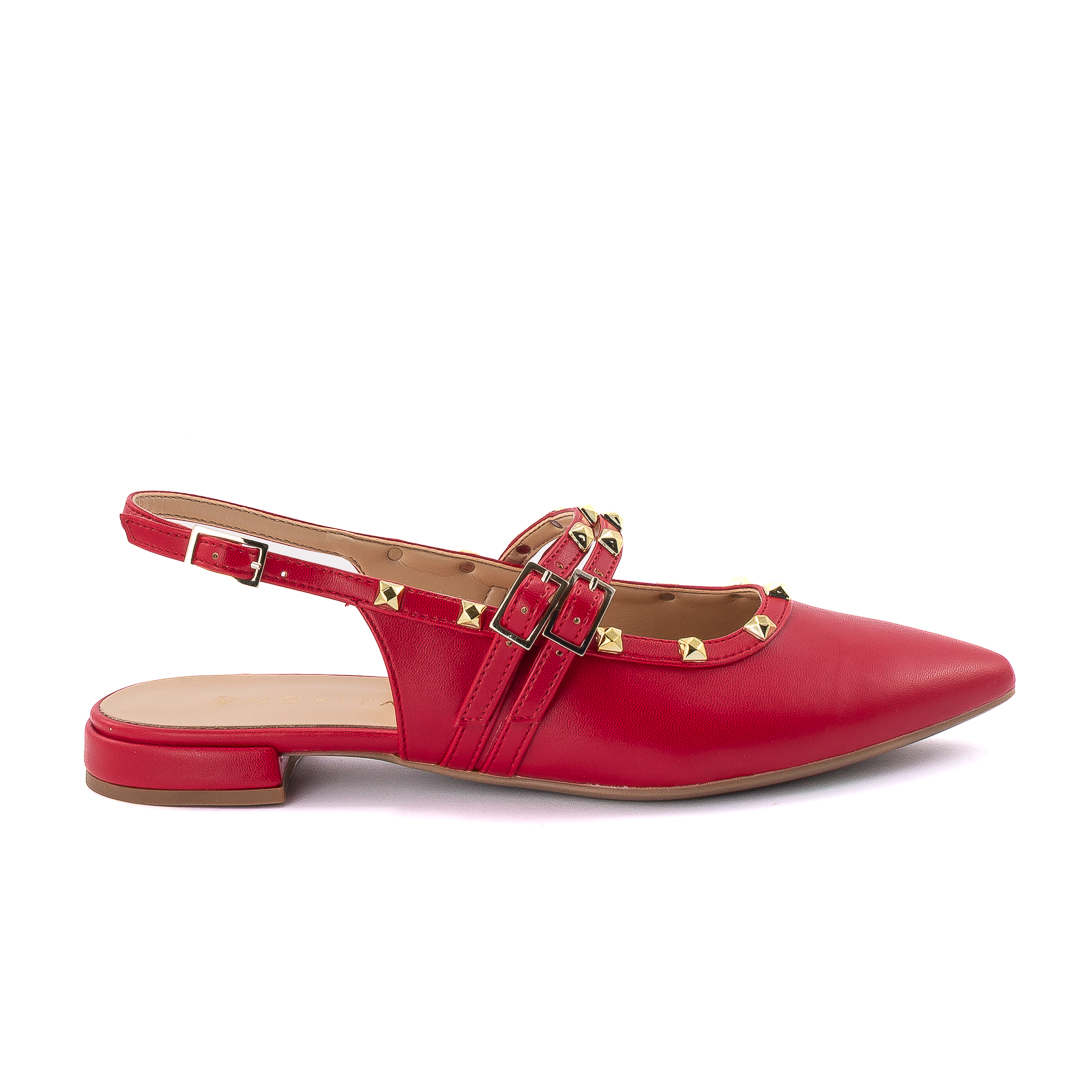 Novità Chanel Slingback Donna Rosso d125985521t180115010_521t180