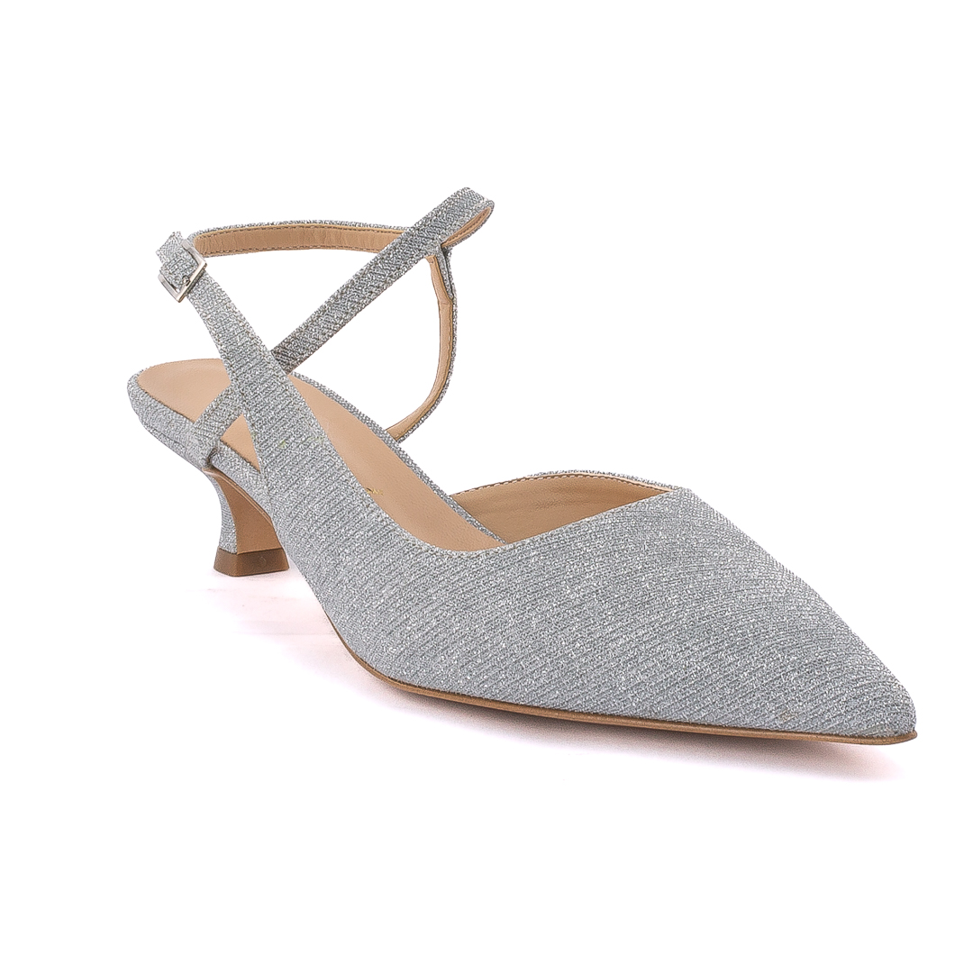 Novità Chanel Slingback Donna Argento d125985894m046022011_894m046