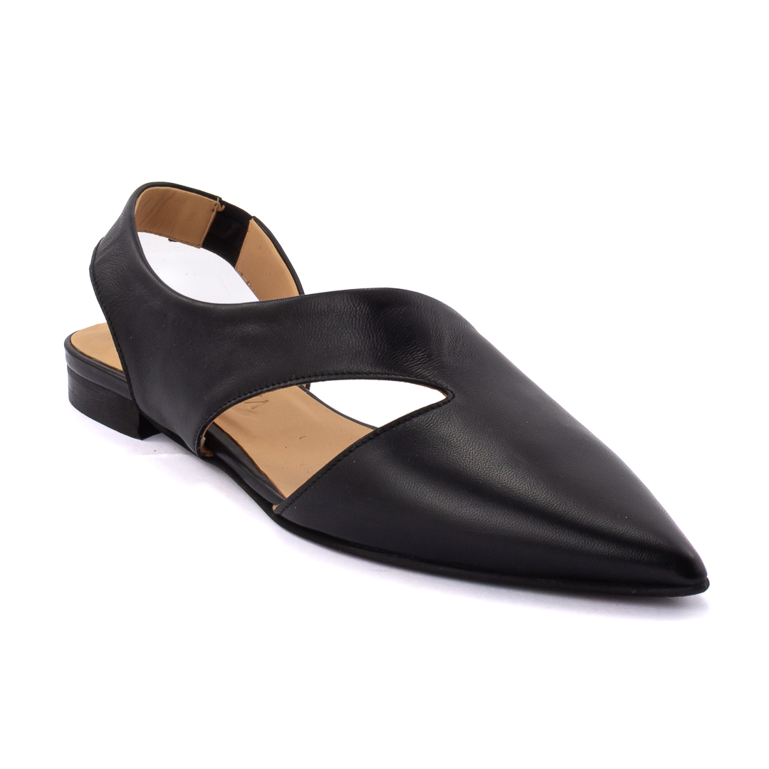 Gianni Mazza Ballerine Donna Nero d126079elena001001_elena