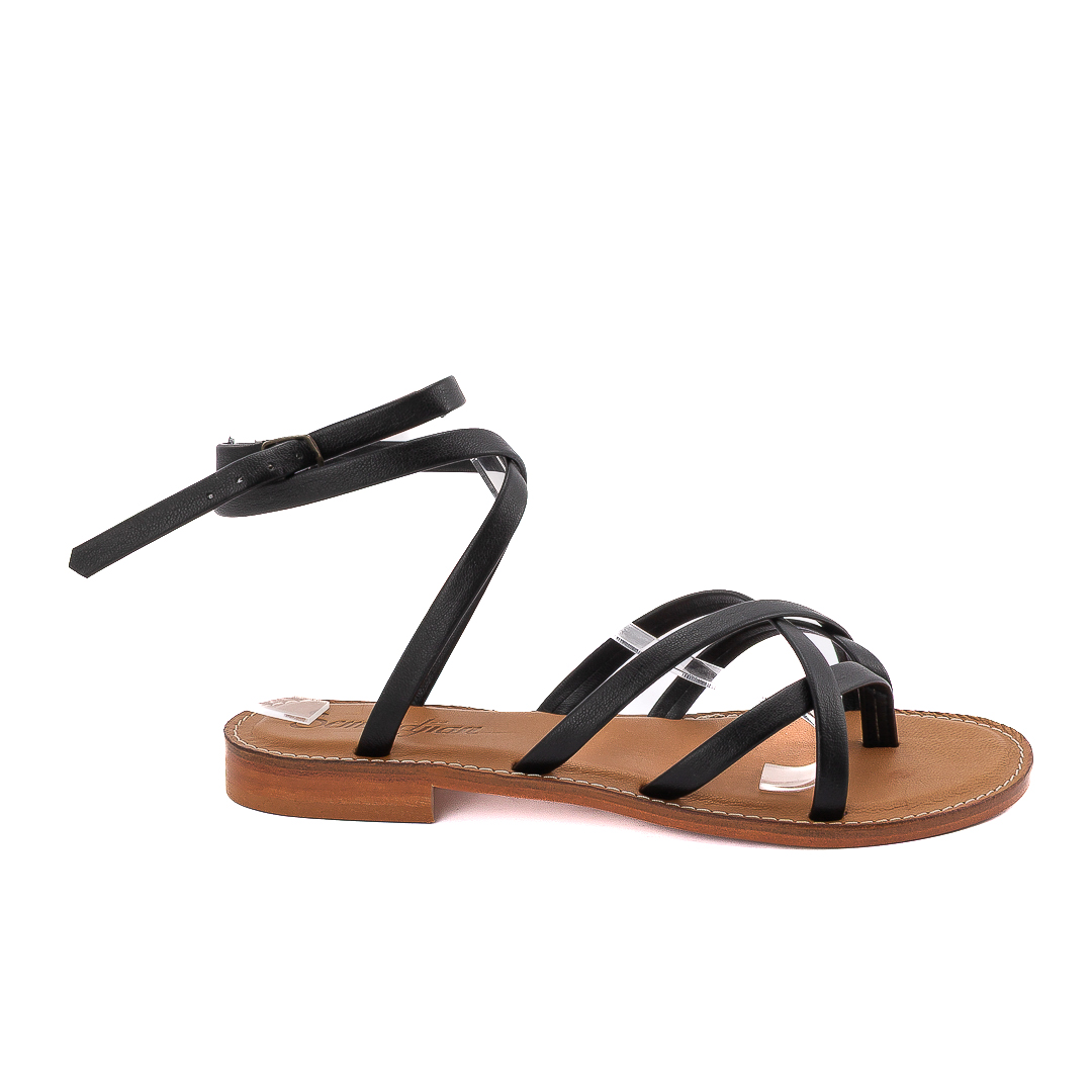 Novità Sandali Bassi Donna Nero d126177petra001001_petra