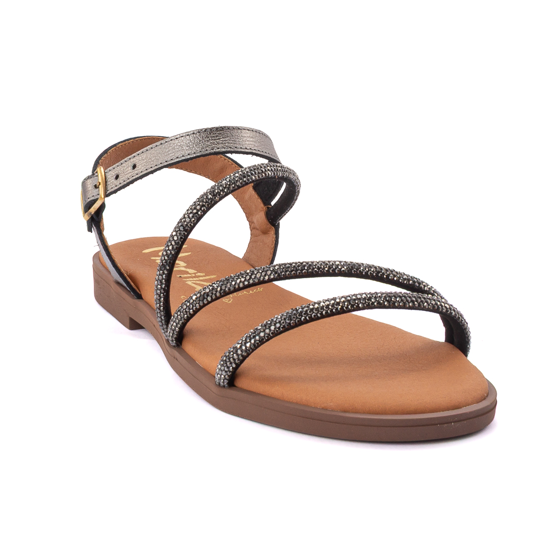 Marila Sandali Bassi Donna Antracite d126347brades015047_brades