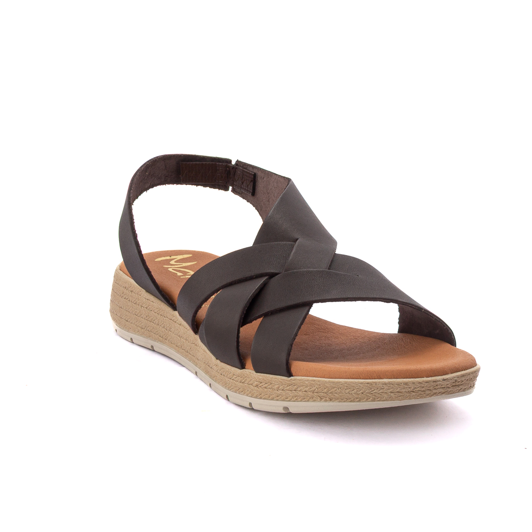 Bottega Fermana  Sandali Zeppa Donna Testa di Moro d126347neva001006_neva