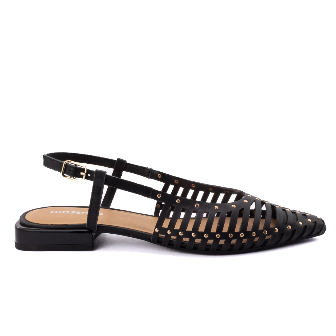 Gioseppo Chanel Slingback Donna Nero d12650974076001001_jericho-74076
