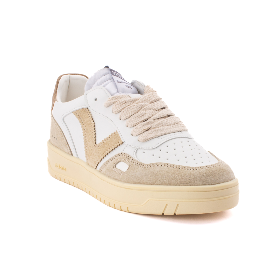 Victoria Sneakers Basse Donna Bianco_Beige  d1265721257136057099_1257136