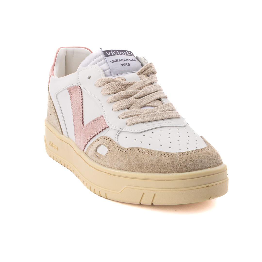 Victoria Sneakers Basse Donna Bianco_Rosa d1265721257136057127_1257136