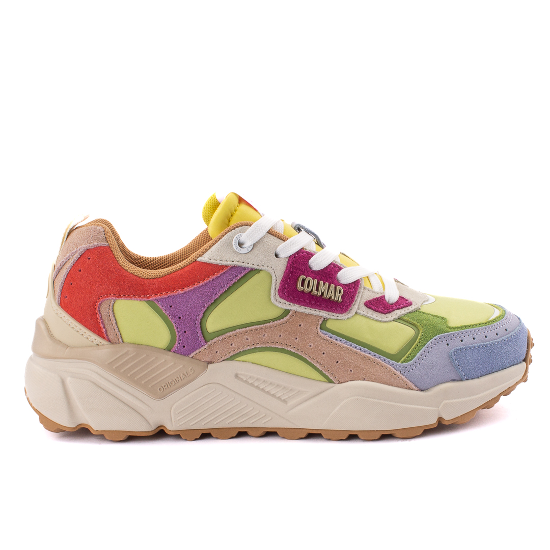 Colmar Sneakers Basse Donna Verde_Multicolor d126662garflas026860_garner-flashy-076
