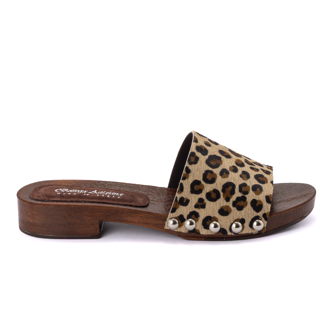 Bottega Artigiana Ciabatte Donna Leopardato d12670326601027032_26601