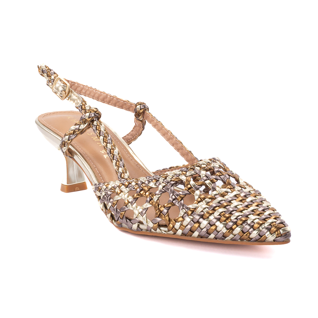 Kharisma Chanel Slingback Outlet Platino_Bronzo d1267062110213863_2110