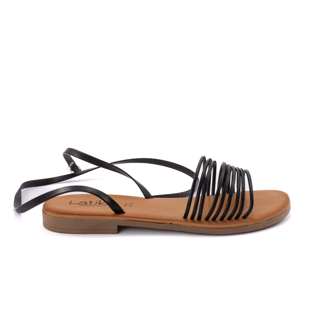 Latika Sandali Bassi Donna Nero d1267453216995001001_3216/995