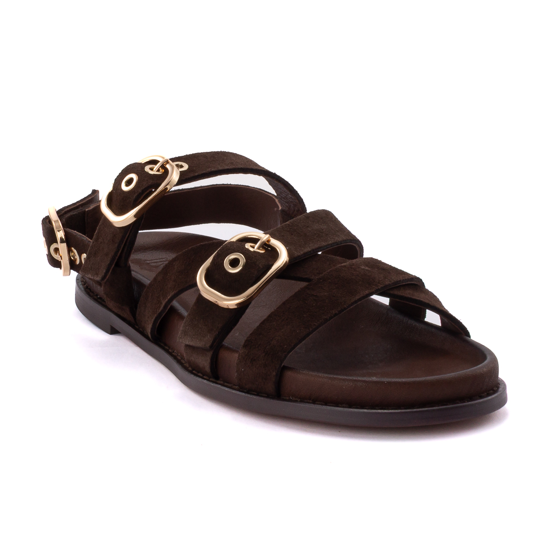 Inuovo Sandali Zeppa Donna Testa di Moro d126847d51006002006_d51006