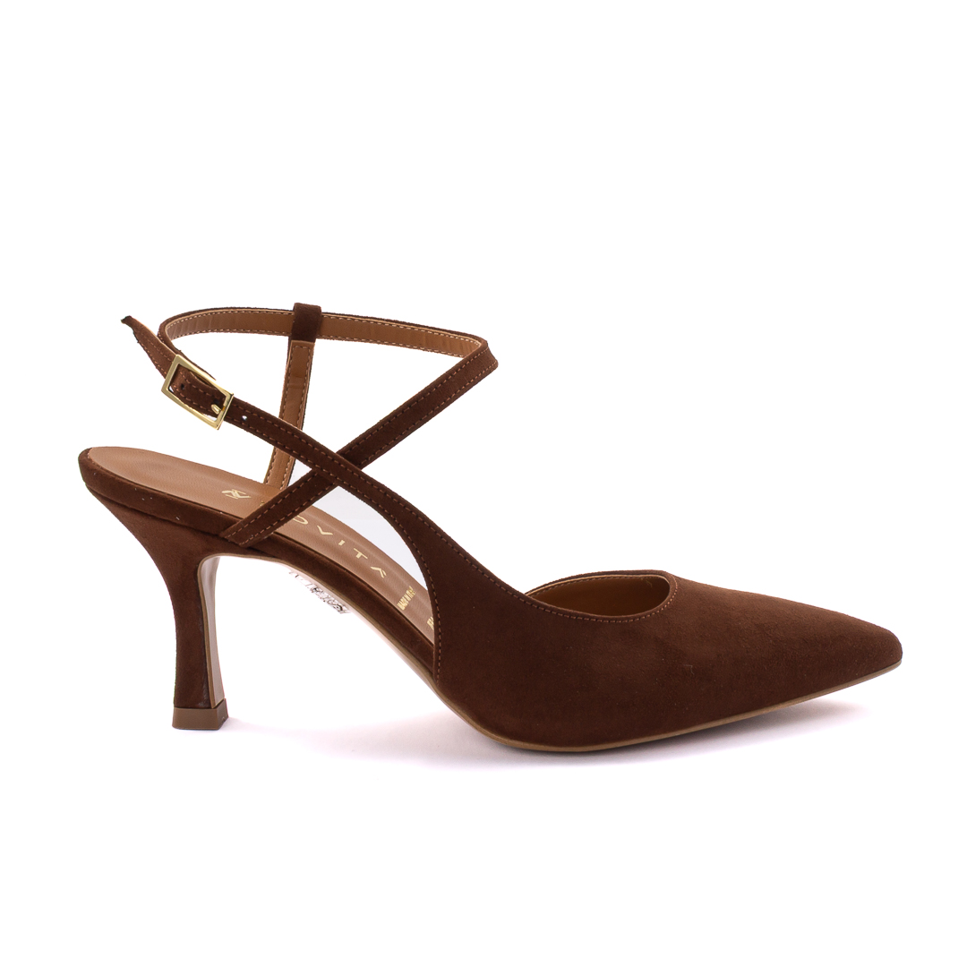 Novità Chanel Slingback Donna Marrone d1269852164m05201004_2164m051