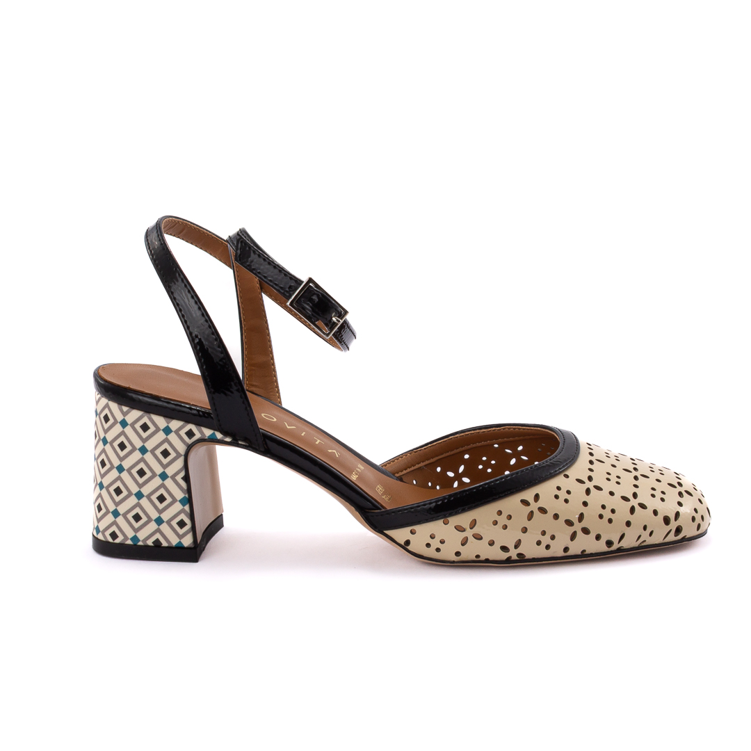 Novità Chanel Slingback Donna Beige_Nero d1269852391023014088_2391m023