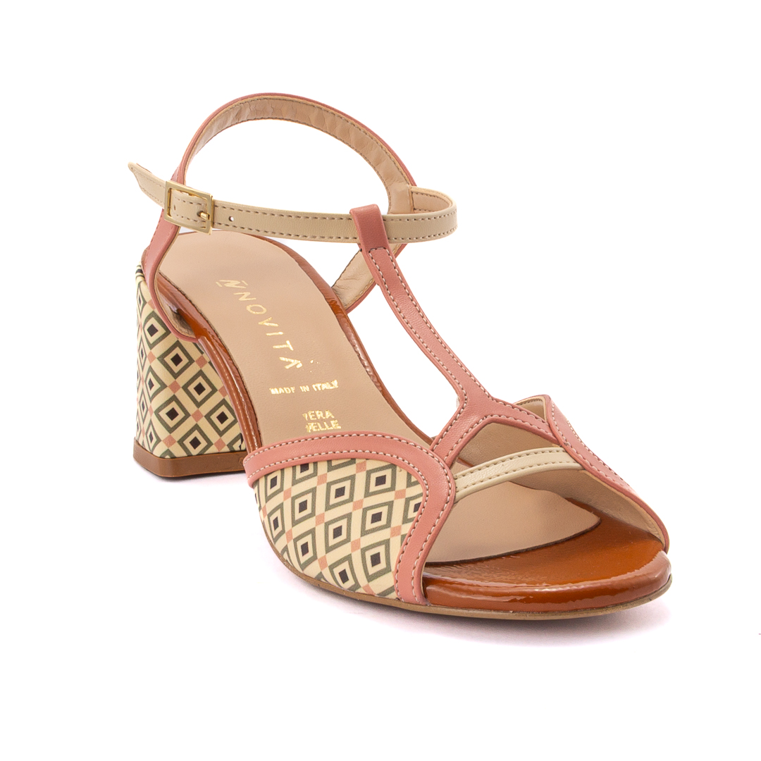 Novità Sandali Tacco Donna Rosa_Cipria  d126985762003115745_762003
