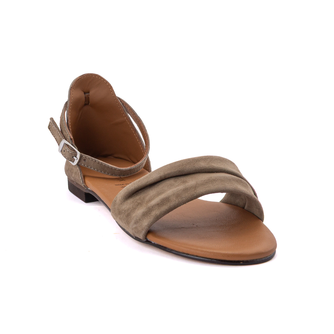 Novità Sandali Bassi Donna Taupe d126996g11002338_g-11