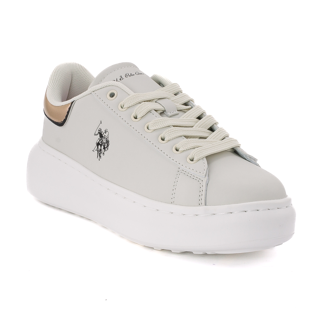 U.S. Polo Sneakers Basse Outlet Bianco_Oro d224645meghan115102_meghan001